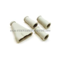 Kit manchons gaines vitesses/faisceau gris beige sans marquage ACMA 1952-58